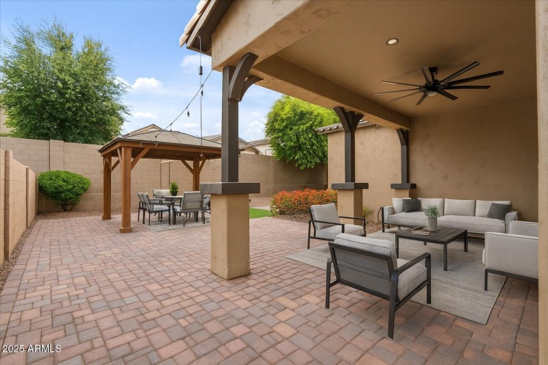 3100 N Summer Patio Staged