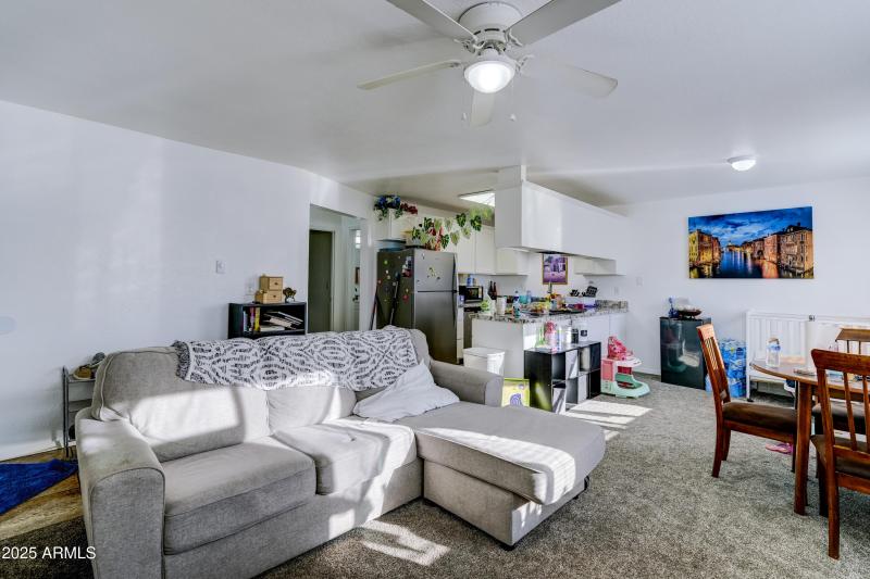 Unit 1 Living Room 3