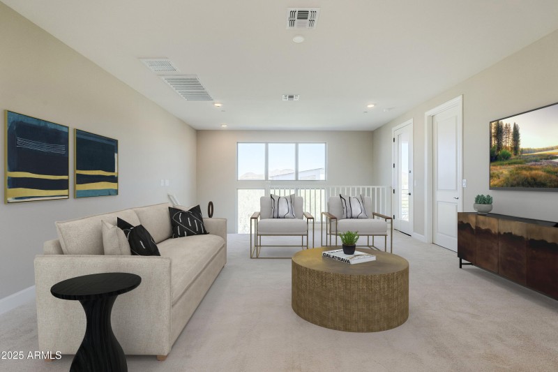 Virtually Staged Great Room