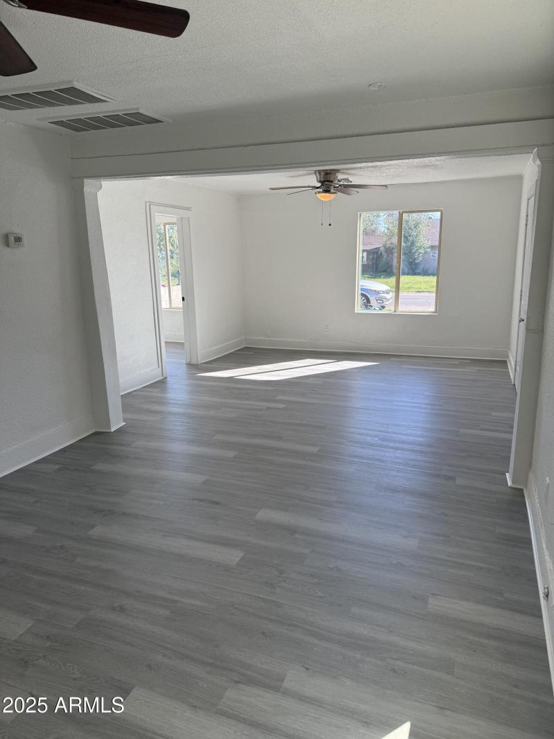 Great room front window