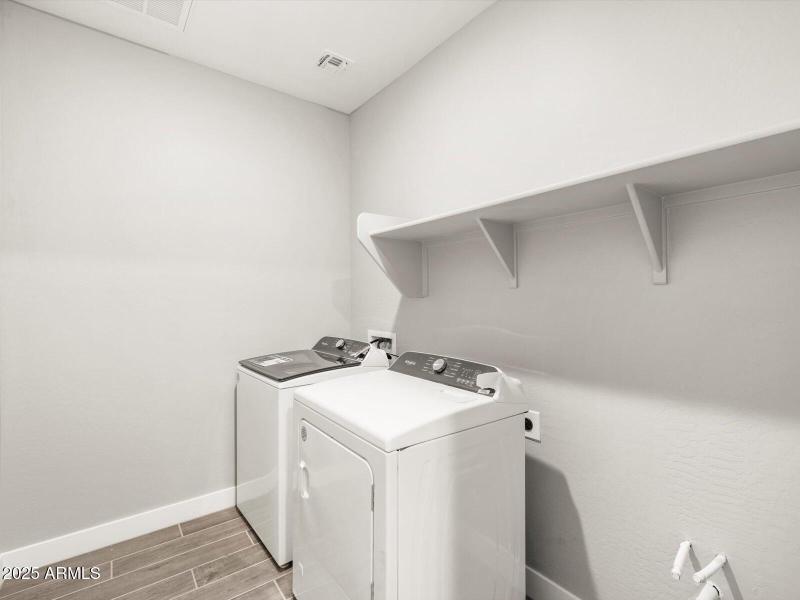 Included Washer & Dryer