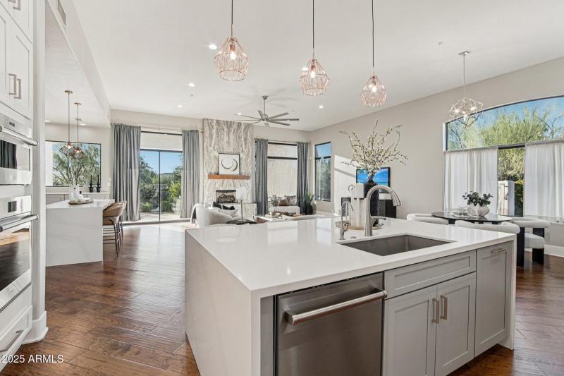 Open Concept Kitchen/Living Room