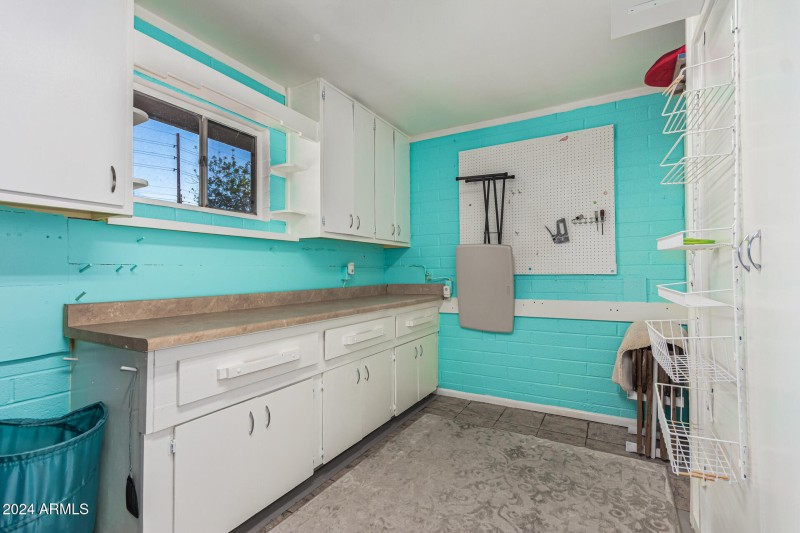 Work Area in Laundry Room