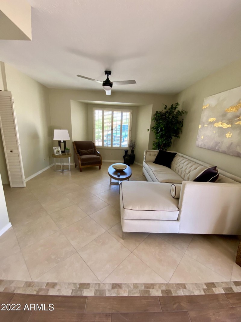 Family Room with Large Closet