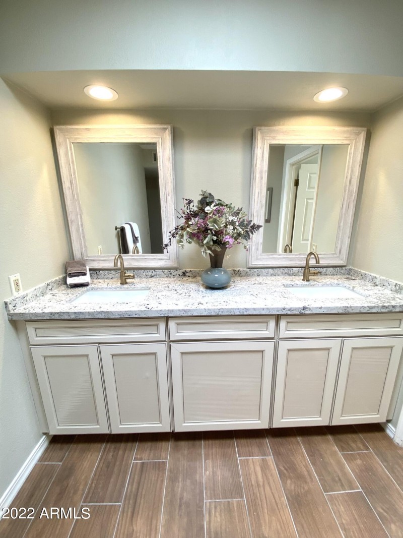 Master Bathroom Double Vanity