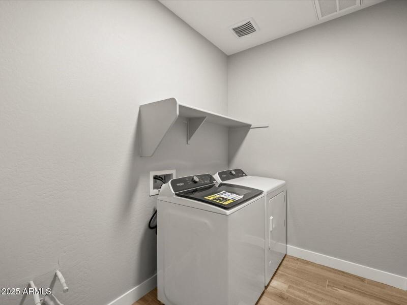 Included Washer & Dryer