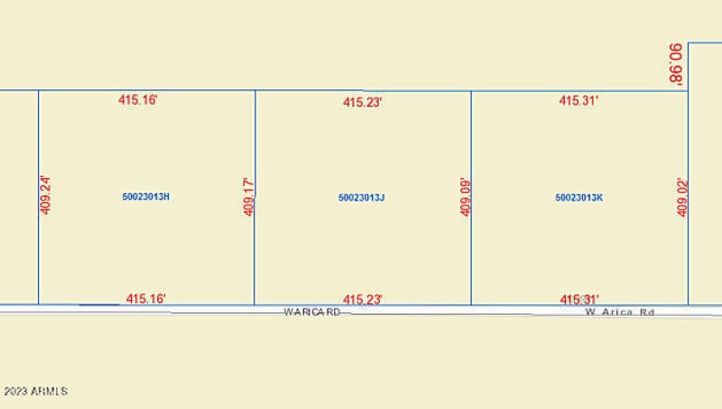 Plat - Arica 500-23-013H