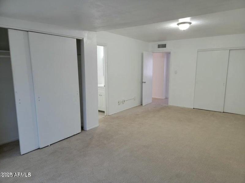 Primary Suite Dual Closets!