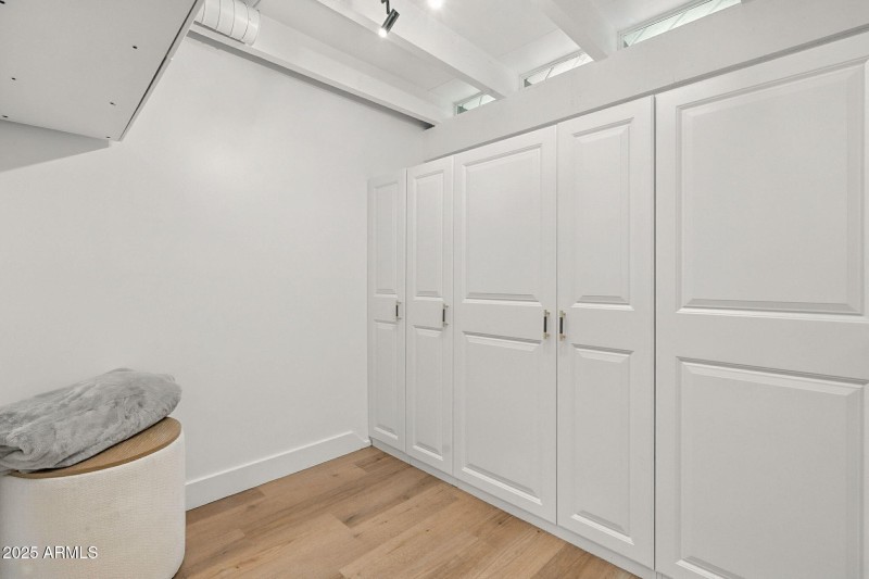 Large walk in closet