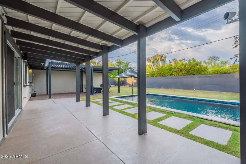 Spacious Backyard with Pool