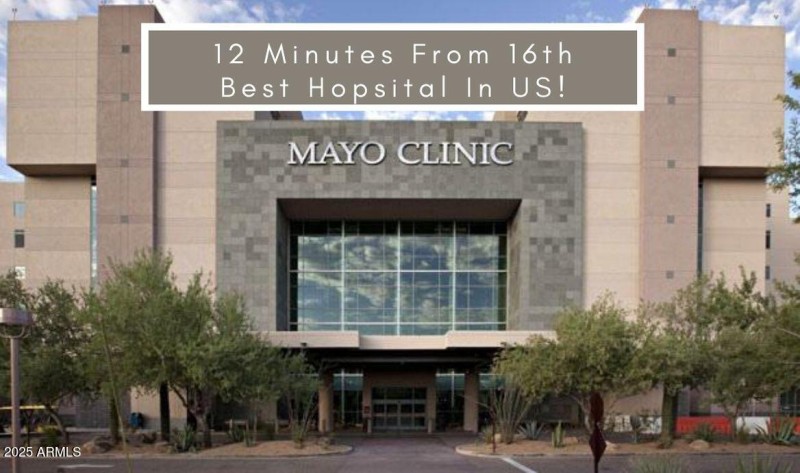12 Minutes From 16th Best Hospital In US