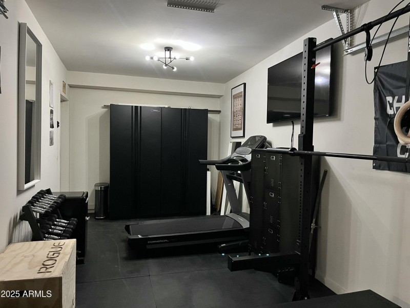 1ST FLOOR GARAGE - CONVERTED INTO GYM (1