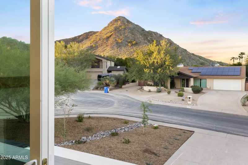 Views from upstairs bedroom