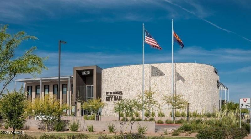 City Hall just East of Community