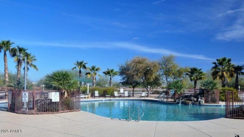 Community heated pool