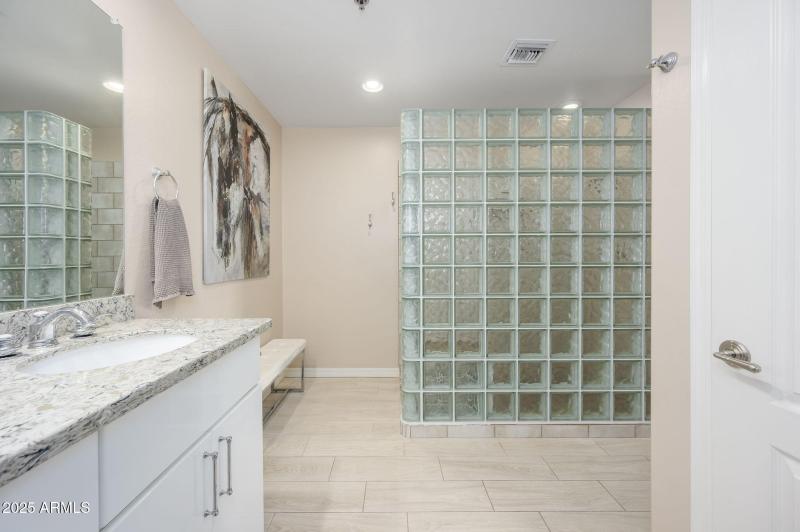 Gorgeous Walk-In Shower!