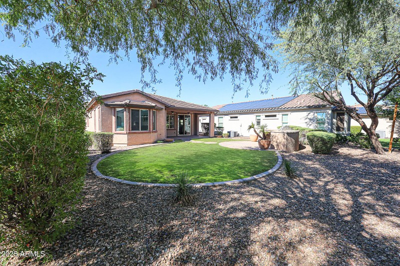 Backyard - Grass Virtually Staged