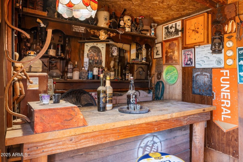 Belly up your private saloon!