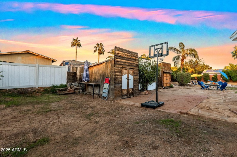 Three Fuctional Sheds