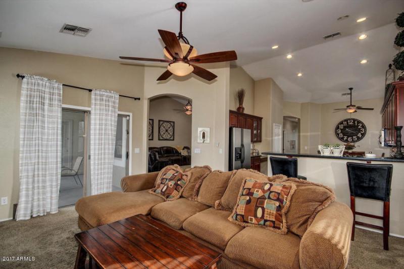 FAMILY ROOM OPEN TO KITCHEN