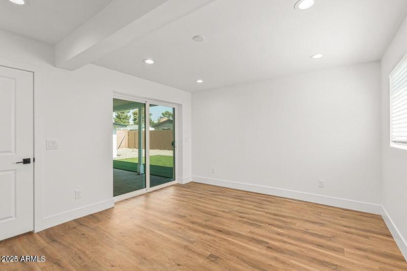 Private access to backyard