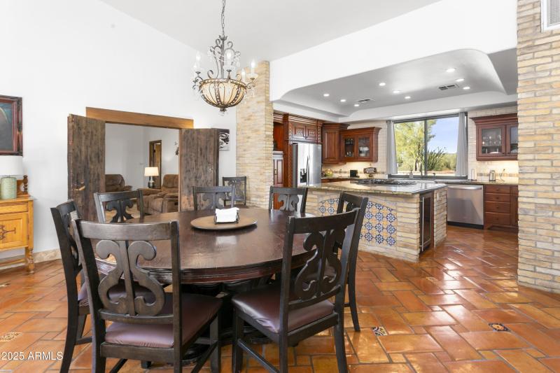 Dining Room into Kitchen