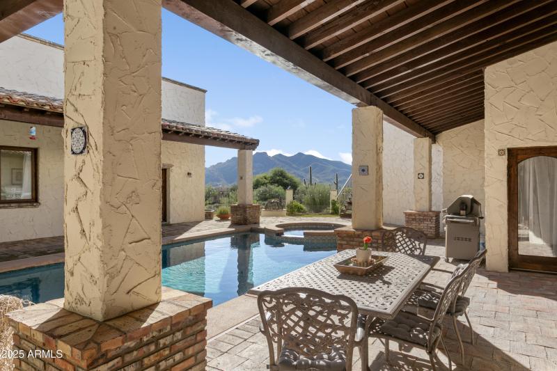 Large Surround Covered Patio