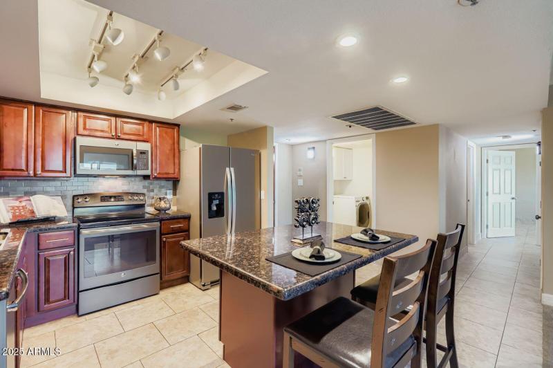 Kitchen and Laundry room