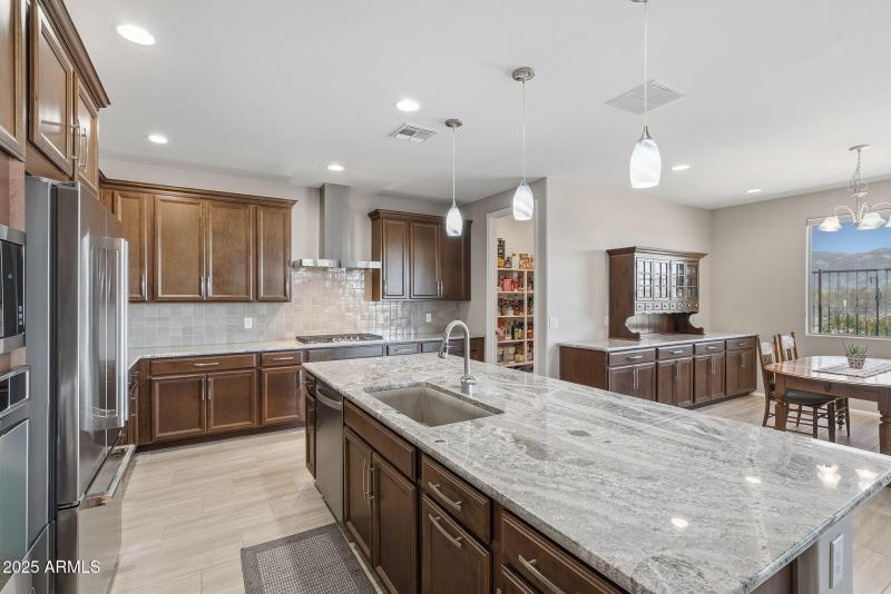 Kitchen Island with Deep Single Sink