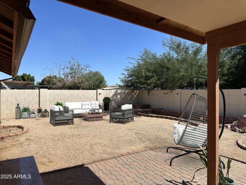 Backyard Virtual Staging