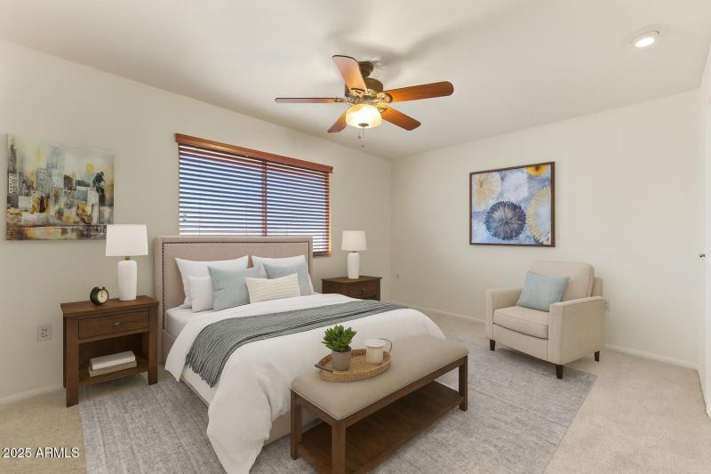 VIRTUALLY STAGED 2ND BEDROOM