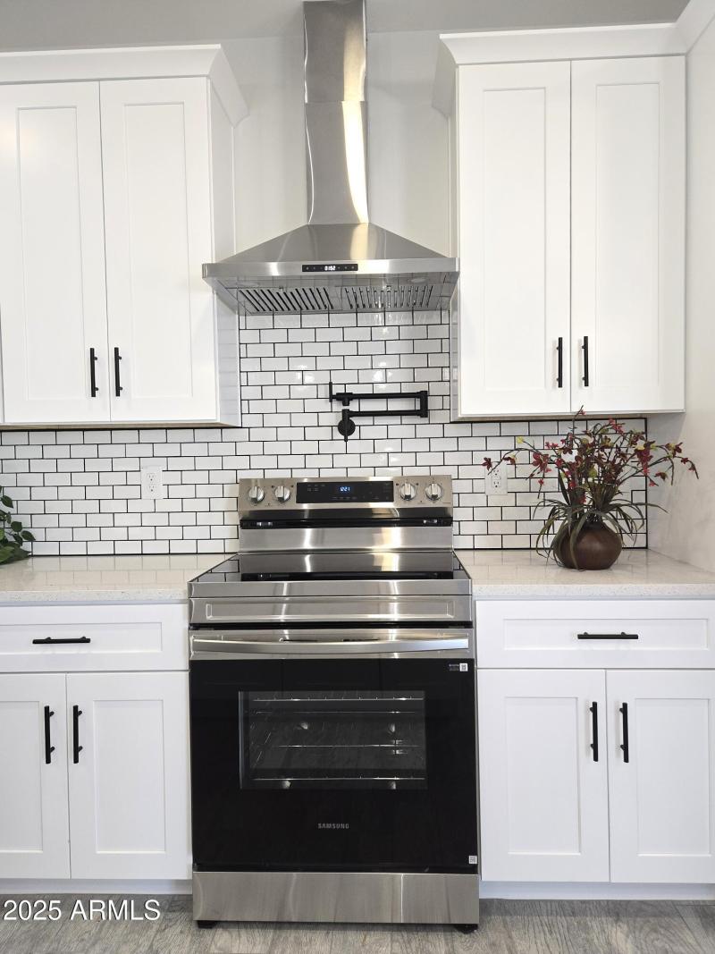 Stainless steel appliances