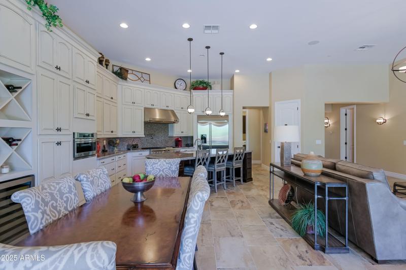 Dining off Kitchen Family Room