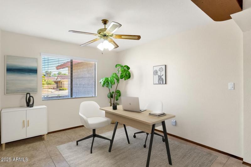 Virtually Staged Office