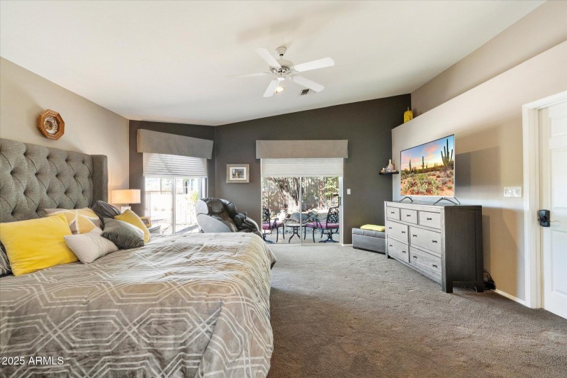 Luxurious yet restful primary retreat