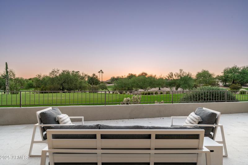 Patio Golf Course Views