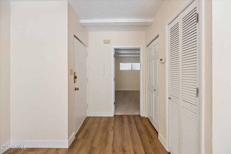 Front entry/hallway to bedroom