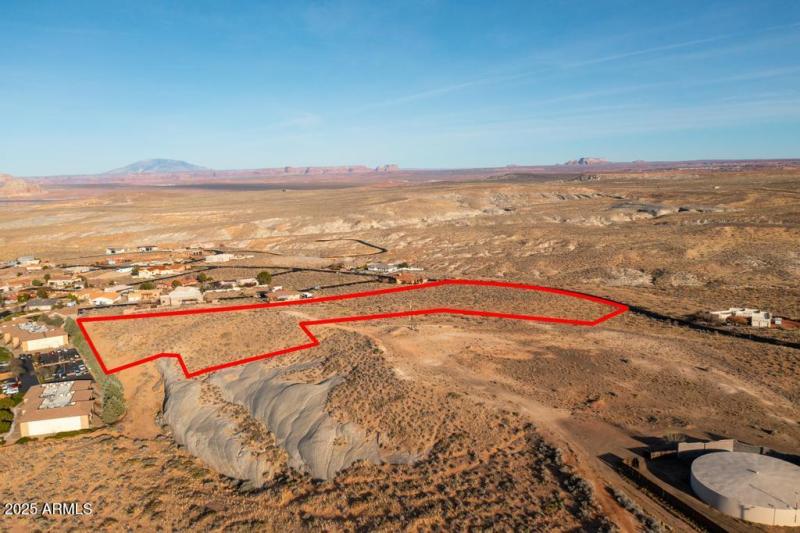 10 South Rainbow Dr, Page, AZ.land.lines