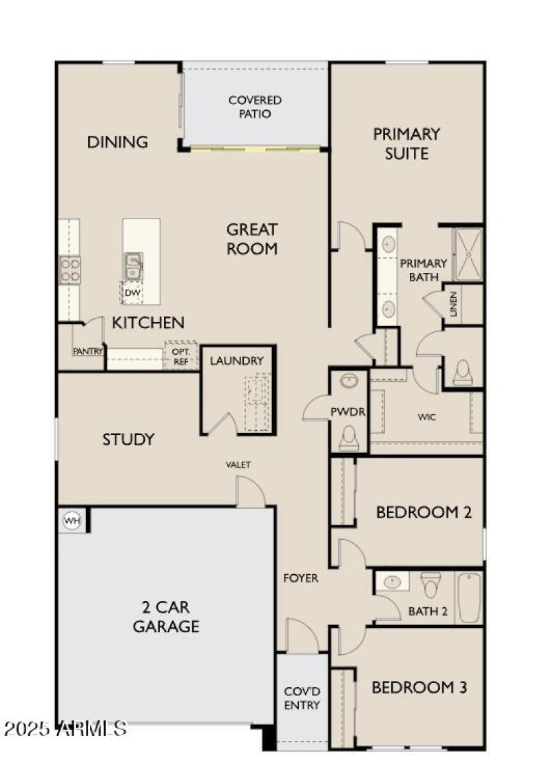 Larkspur Left Driveway