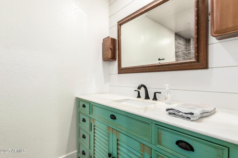 Upgraded Primary Suite Bathroom