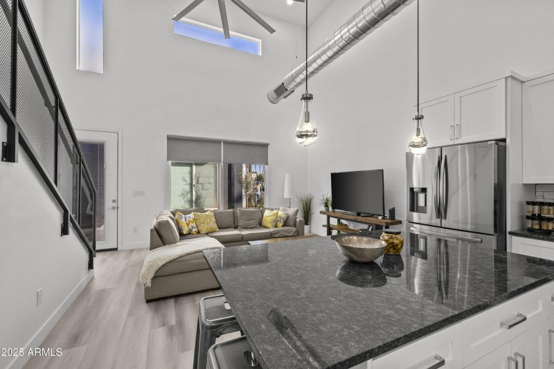 Living Room to Kitchen