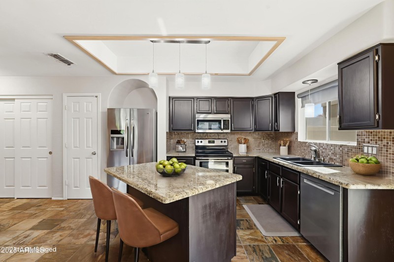 Kitchen-Digitally Staged