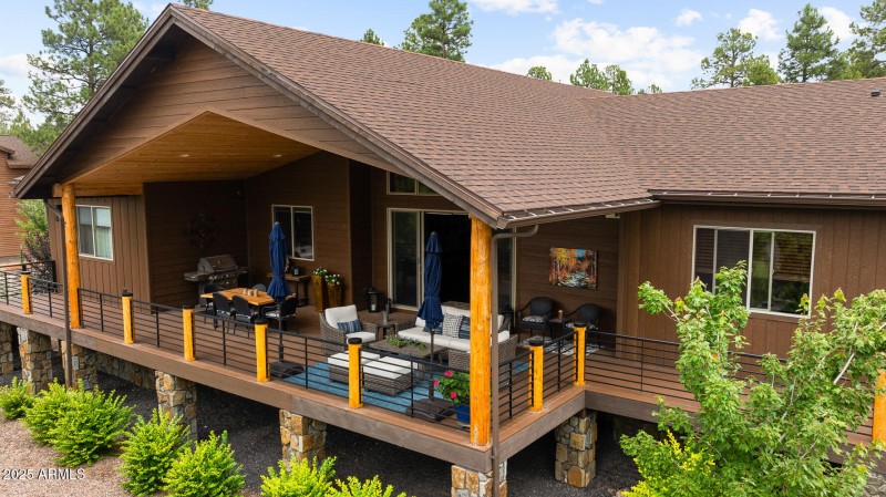 Aerial View of Backdeck
