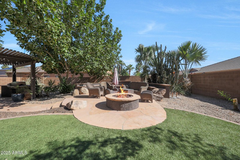 Firepit Seating Area