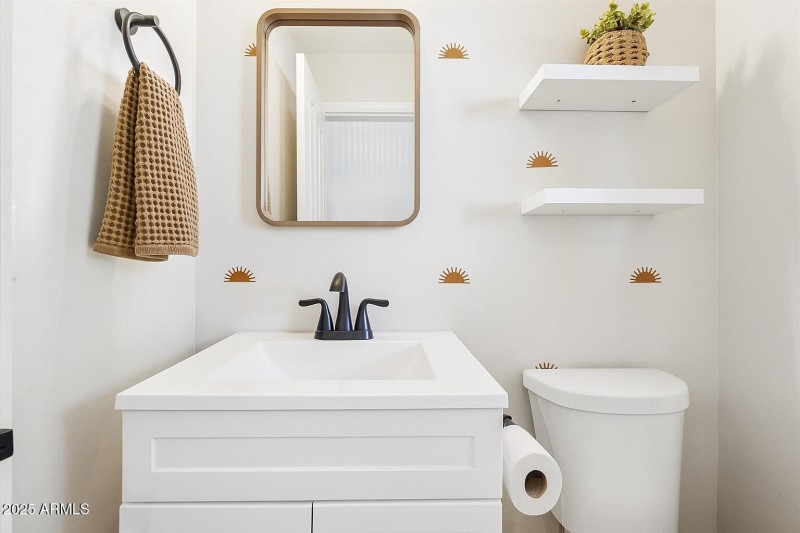 Downstairs half bathroom