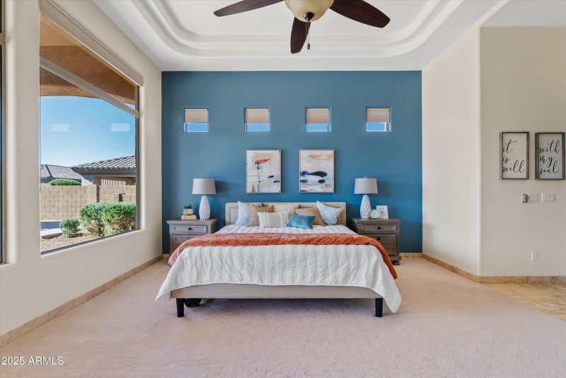 Spacious Primary Bedroom