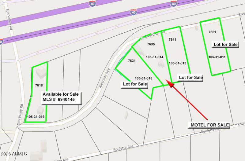 SUN VALLEY AZ 86029 - PARCEL MAP