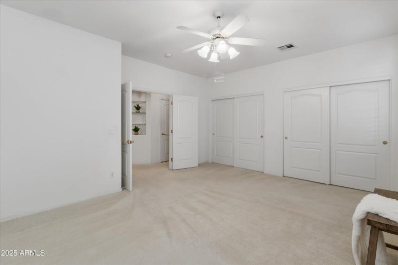 Bedroom 3 Double Closets