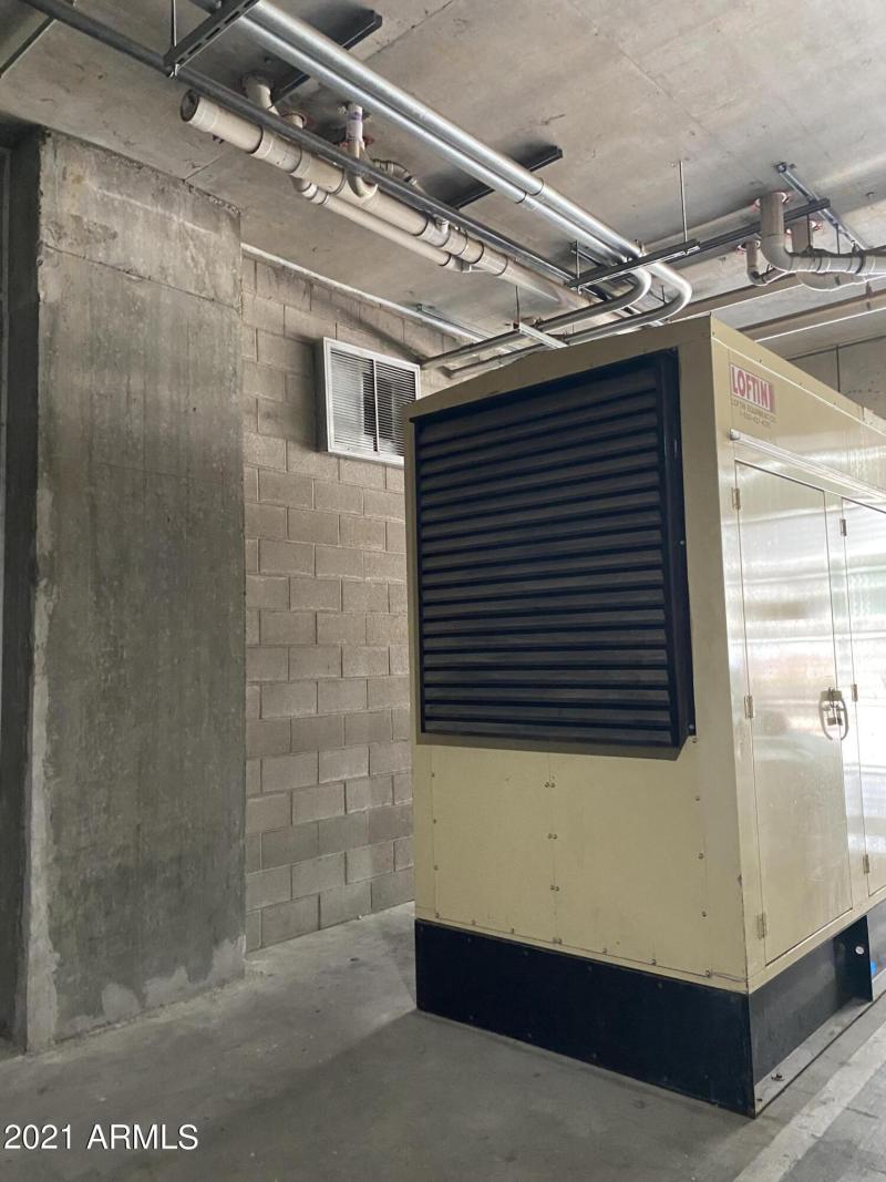 generator in guest garage