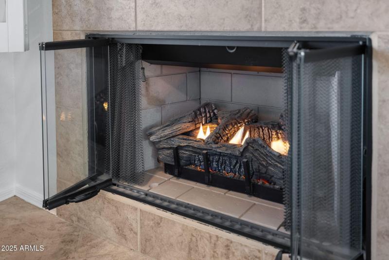 Beautiful Gas Fireplace